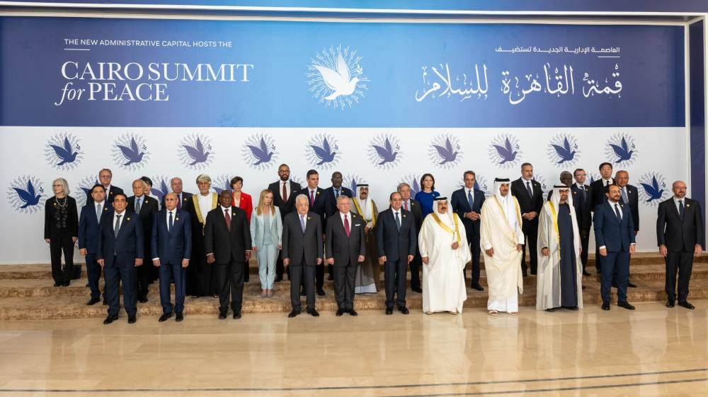 AMIR PARTICIPATES IN CAIRO PEACE SUMMIT - Read Qatar Tribune On The Go ...