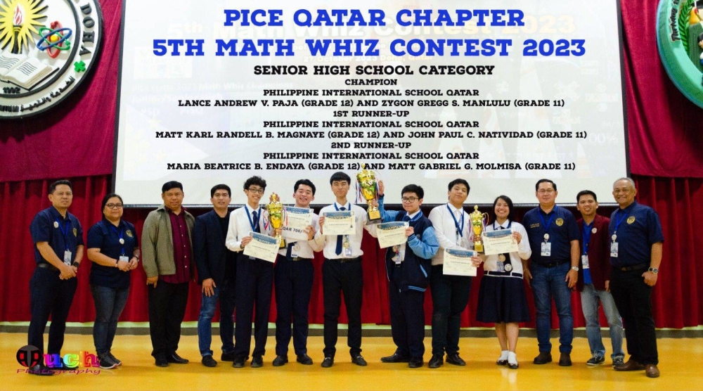 Philippine Institute of Civil Engineers Qatar hosts inter school