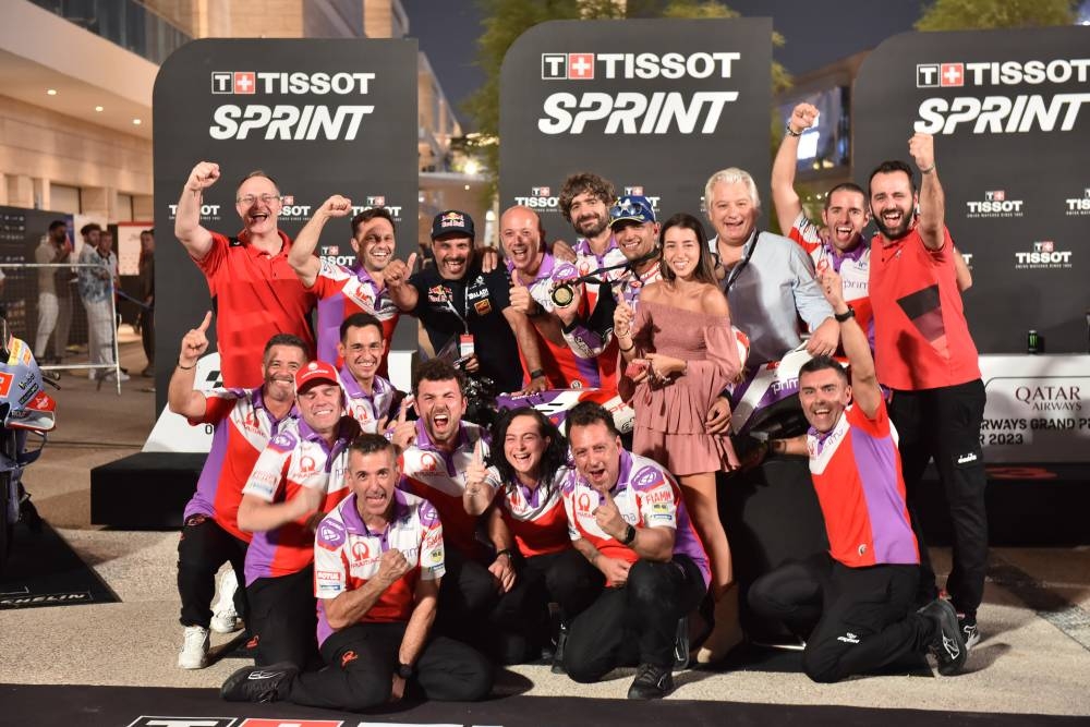 First Tissot Sprint Race at Grand Prix Of Qatar 2023 marks a