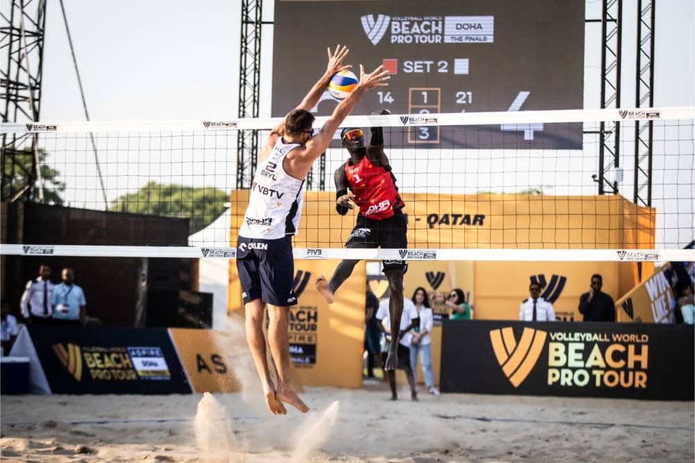 Younousse & Tijan make winning start to 2023 World Beach Volleyball Pro