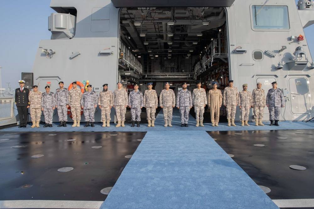 Amiri Naval Forces receive Sumaysimah (F104) Corvette - Read Qatar ...