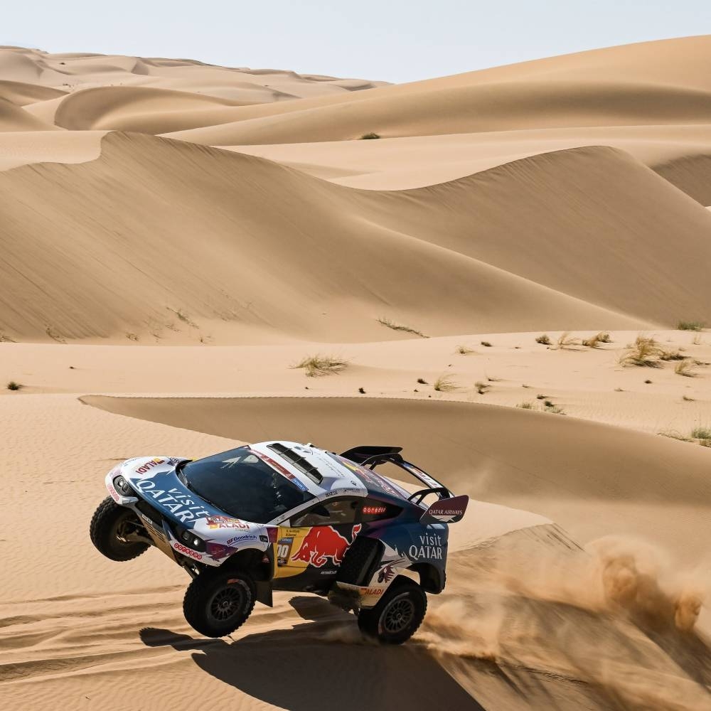 Al Attiyah scores his first stage win at Dakar Rally, ahead of the ...