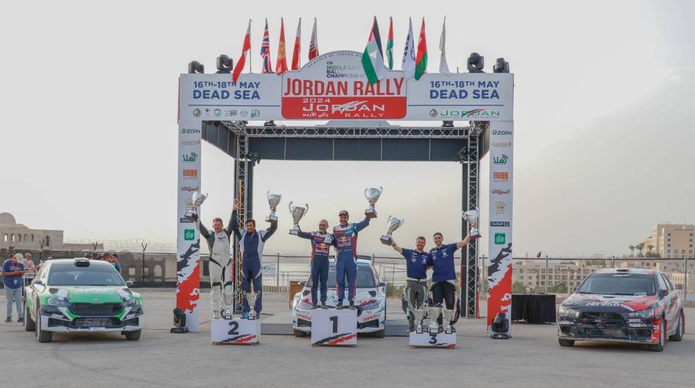 Al Attiyah And Bernacchini Romp To Emphatic Jordan Rally Victory Read Qatar Tribune On The Go 