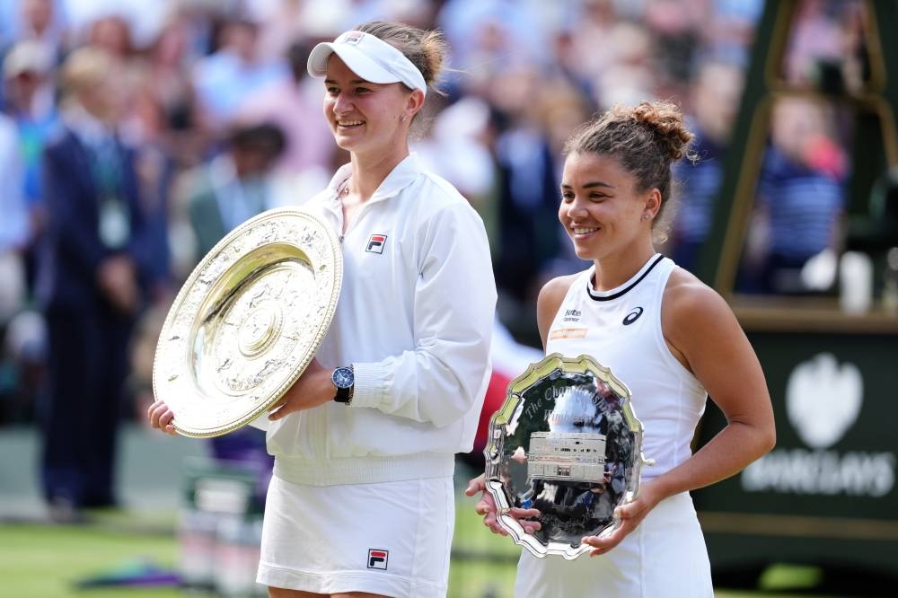 Krejcikova holds off Paolini fightback for Wimbledon crown