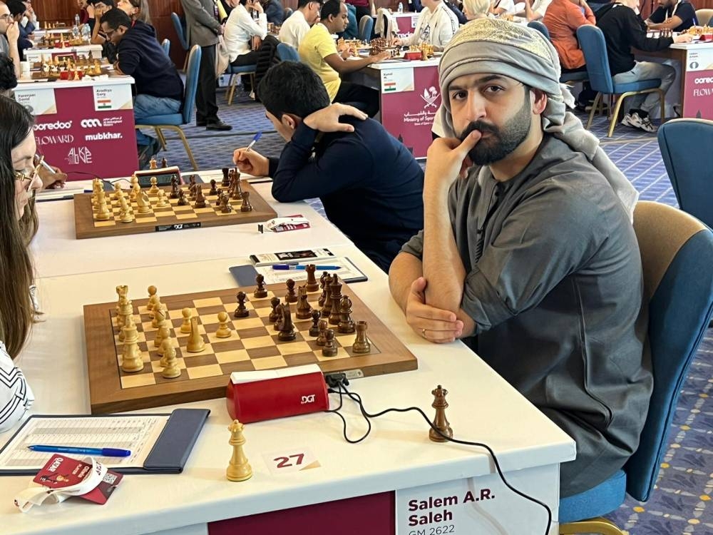 Russian GM Esipenko shares lead with 3 others at Qatar Masters Chess