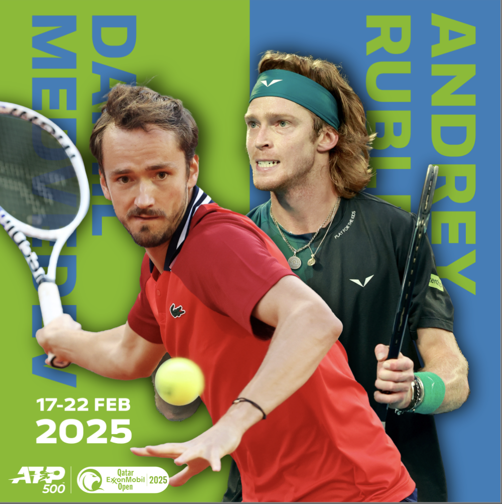 Medvedev and Rublev set to shine at 2025 Qatar ExxonMobil Open Read